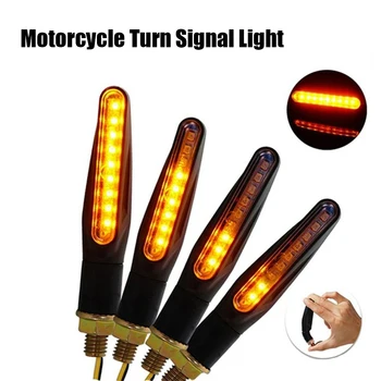Univerzális LED-es Motorkerékpár lámpa Fény-fény jelző Mutató Index IP68 Vízálló Hátsó Lámpák Kiegészítők Dropshipping